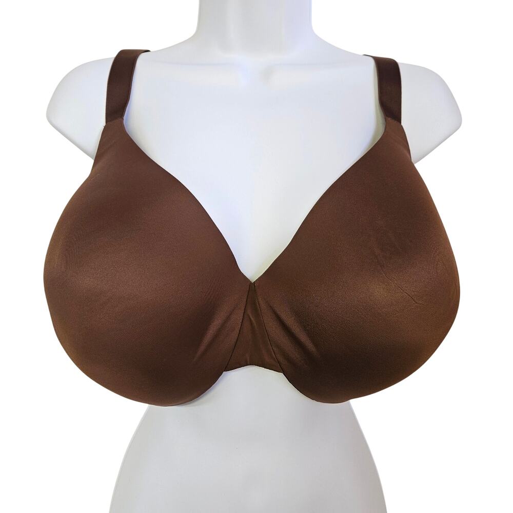Skims Smoothing Intimates Full Coverage Ligthly Lined‎ Bra Size 42DDDD NWT Cocoa
